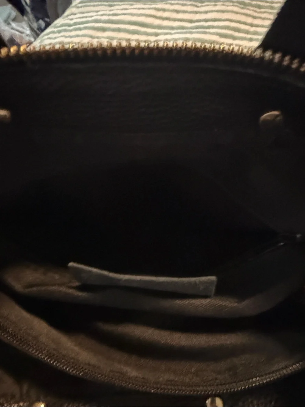 Black Genuine Leather Bag – Made in Italy